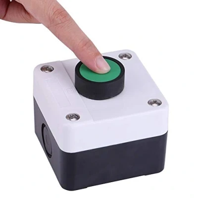 Image de Broco bouton de déverrouillage porte,interrupteur à poussoir vert résistant aux intempéries Boîtier commande un pour ouvre porte
