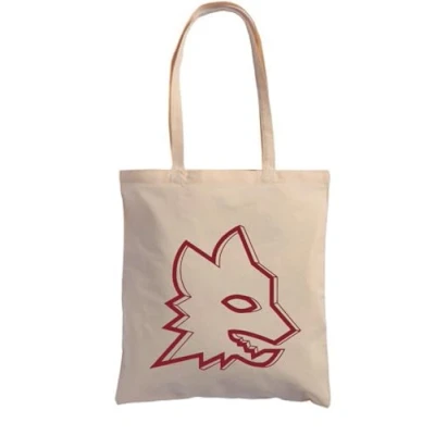 Image de AS Roma Shopper Lupa en coton 180 g Natural