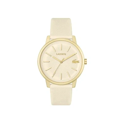 Image de Lacoste MOVE Unisex Montre, Taille: One Size, Yellow/light goldcoloured