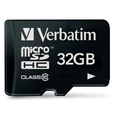 Image de Verbatim carte MicroSD 32 Go classe 10