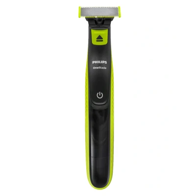 Image de Tondeuse à barbe PHILIPS Oneblade QP2724/10 3 attaches (1 / 5 mm) incluses sans fil rechargeable Vert Noir