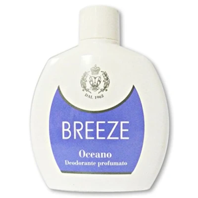 Image de Breeze Lot de 6 Déodorant Squeeze océan 100 ml. Soin du corps