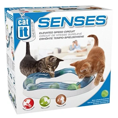 Image de Catit Aire de Jeux Speed Circuit avec Balle Lumineuse pour Chat