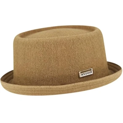 Image de Kangol Wool Mowbray Béret, Camel, S Mixte