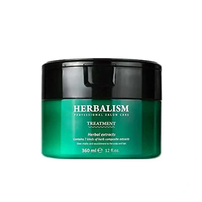 Image de LA&#039;DOR Herbalism Hair Treatment 360 ml Masque Capillaire Herbes Soin Intensif Cheveux Contient 20 Types d&#039;Acides Aminés 7 d&#039;Extraits Plantes Nourrissent Hydratent