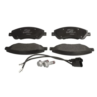 Image de DELPHI LP1953 Jeu de plaquettes frein contact signal d&#039;usure inclus avec tôle anti bruit accessoires FORD: Transit Mk6 Van
