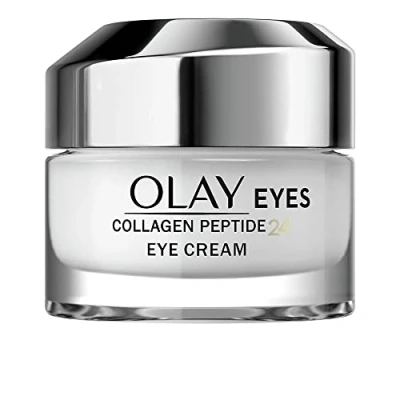 Image de Olay Regenerist Collagen Peptide24 Crema Contorno De Ojos Sin Perfume, Revela Una Piel Fuerte Y Luminosa En 4 Días, Único, Almond