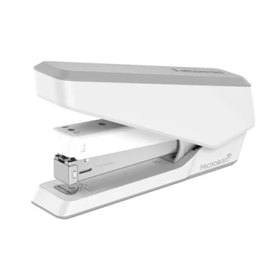 Image de Fellowes Agrafeuse LX850 Easy Press™, Pleine bande pour le bureau, moindre effort, revêtement Microban®, Ôte agrafes intégré, agrafe jusqu&#039;à 25 feuilles, 24/626/6 mm, Blanc, 5011801