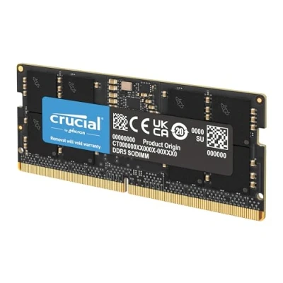 Image de Crucial CT8G48C40S5 module de mémoire 8 Go 1 x DDR5 4800 MHz Neuf