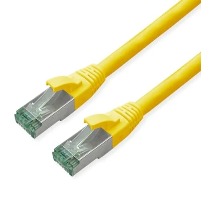Image de ROLINE Câble Patch RM Cat.6A S/FTP (PiMF), Jaune, 1,5 m