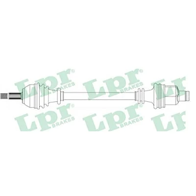 Image de LPR DS39133 Arbre de transmission 754, 711 RENAULT: Kangoo I Express, CLIO 2,