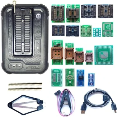 Image de Xgecu TL866II Plus Upgraded T48 Programmer 18 Adapter Eprom TL866 3G IC Bios AVR MCU SPI Nor NAND Flash EMMC Clip Socket