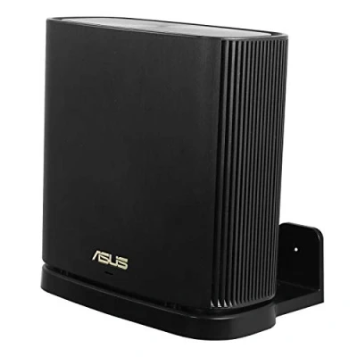 Image de BECEMURU Support mural Huafly Stabilité de protection en ABS pour système WiFi 6 tri bandes ASUS ZenWiFi AC/AX toute la maison (CT8/XT8) (noir, 1 pièce)