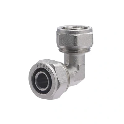 Image de Raccord Multicouche à Compression (à Visser) Coude Egal Ø20 NOYON &amp; THIEBAULT