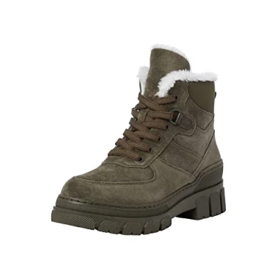 Image de Marco Tozzi Bottines à plateau, Femme, Taille: 39, Olive comb