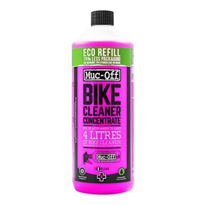 Image de Muc Off Nettoyant pour Vélo Concentré 1 Litre Recharge de Produit Gel Biodégradable à Action Rapide Se Dilue dans l&#039;Eau Obtenir 4 Litres