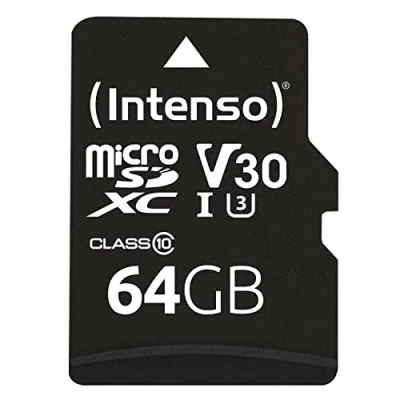 Image de Intenso 3433490 mémoire flash 64 Go MicroSDXC UHS I Classe 10 Neuf