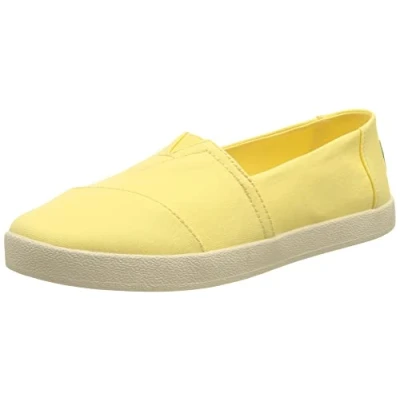 Image de TOMS Femme Avalon Mocassin, Jaune, 36 EU