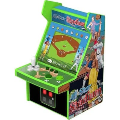 Image de My Arcade Micro Player All Star Stadium Mini Borne Retro 307 Jeux en 1