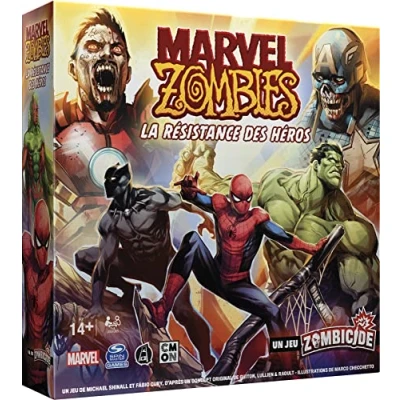 Image de Asmodee Cmon Marvel Zombies : La Résistance des Héros Un Jeu Zombicide Jeux de société Figurines coopératif Adulte et Enfant à partir 14 Ans Version française