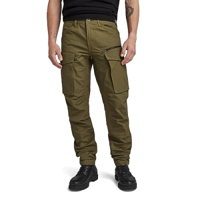 Image de G Star Homme Rovic Zip 3D Regular Tapered Pants, Vert (dark olive D02190 D213 C744), 30W / 30L