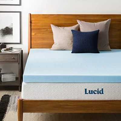 Image de LUCID Full XL, Mousse à mémoire de Forme, surmatelas