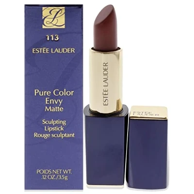 Image de Estee Lauder 855 R8FC17 Pure Color Envy Mat Rouge à Lèvres Sculptant Velouté Raw Edge 3,5 g