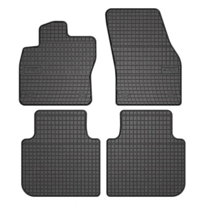 Image de FROGUM 547952 Ensemble de tapis sol Caoutchouc avant et arrière 4 noir Sur mesure