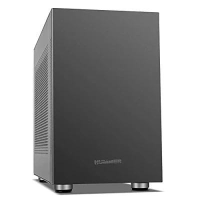 Image de NOX XTREME PRODUCTS HUMMER VAULT Micro tour ATX, capacité jusqu&#039;à 7 ventilateurs, installation GPU, 2xUSB 3.0, filtre anti poussière magnétique, couleur noire