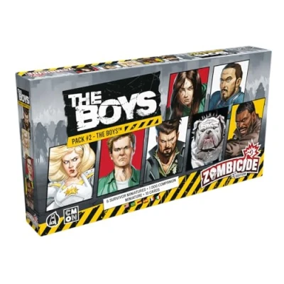 Image de Asmodee Jeu de société, CMNZCDTBP02ML, Extension : The Boys Pack #2