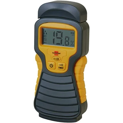 Image de Brennenstuhl Détecteur d&#039;humidité MD à pile (arrêt automatique après 3min d&#039;utilisation) Gris sans Batterie