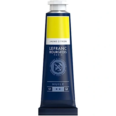 Image de Lefranc Bourgeois Huile Fine 40ml Jaune Pale