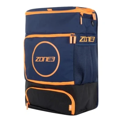 Image de ZONE3 Award Winning Transition Sac à Dos Mixte, Bleu Marine/Orange, Taille Unique