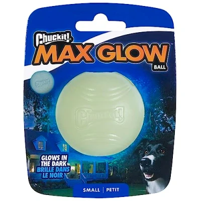 Image de Chuckit! Max Glow Jouet pour Chien 5 cm, S (Lot de 1)