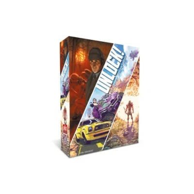 Image de Asmodee Unlock! : Legendary Adventures Jeu de société avec App, Escape Room, 1 6 Joueurs, 10+ Ans, Edition en Italien