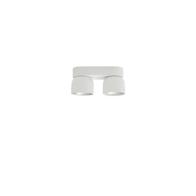 Image de Plafonnier spot Nordlux PITCHER 2 Métal Blanc H. 11.6 IP20
