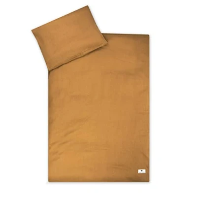 Image de Julius Zöllner Parure de lit pour Enfant en Mousseline 100 x 135 cm + 40 60 2 pièces Comprenant Housse Couette et taie d&#039;oreiller 100% Coton, avec Fermeture éclair, Norme