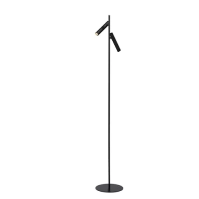 Image de Lucide 79781/10/30 Lampadaire/Lampe de Lecture, Aluminium, 9 W, Noir