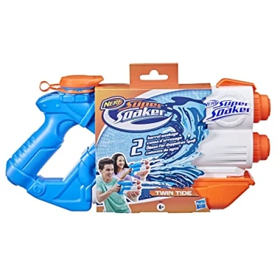 Image de Nerf Jeu Super Soaker Twin Tide de fléchettes, E0024