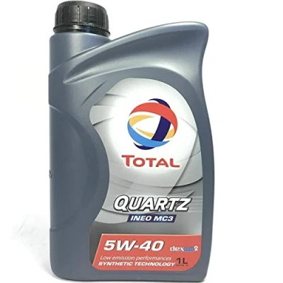 Image de Total Quartz Ineo C3 5W 40 1I Huile moteur 2213789 RENAULT: CLIO 2, GRAND SCENIC 3, BMW: 3 Berline, 5 Z4 Roadster