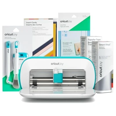Image de Cricut Joy Pack de démarrage Machine découpe intelligente et compacte Édition 2024 matériaux