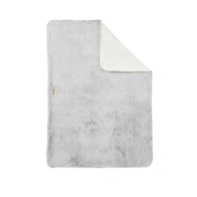 Image de NOUKIE&#039;S Couverture en Groloudoux Mix &amp; Match Gris 100 x 140 cm