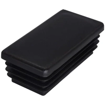 Image de SKIR&#039;CO (30 pièces) Bouchons Rectangulaires en Plastique 30 x 70 mm, Embouts de Tube Mat, Inserts Rectangulaire, Poteau Clôture, Noir RAL 9005