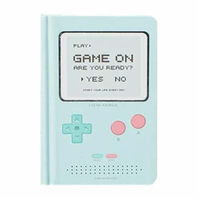 Image de Mini agenda journalier non daté 365 jours A6 Carnet de rendez vous Design jeu Vert