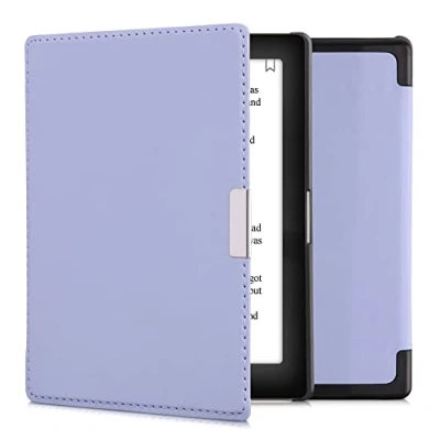 Image de kwmobile Étui Compatible avec Kobo Aura Edition 1 Coque à Rabat magnétique Tablette eReader Similicuir Lavande