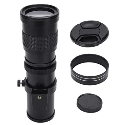 Image de VBESTLIFE Téléobjectif Haute Performance avec Zoom Manuel 420 mm / 800 F 8,3 16 pour, Minolta, pour Pentax, et Autres appareils Photo Reflex