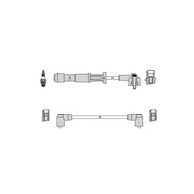 Image de HITACHI 134339 Jeu De Fils d&#039;Allumage FORD: Sierra Mk2 3/5 portes, Transit Mk4 Сamion à Plateau/Сhâssis, Berline