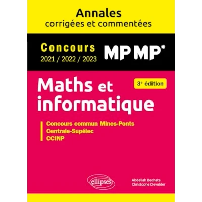 Image de Maths et informatique MP: Concours commun 2021/2022/2023 Mines Ponts, Centrale Supelec, CCINP