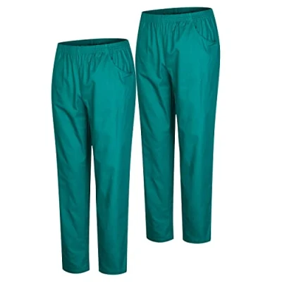 Image de Misemiya Pack 2 pcs Pantalon SANITAIRE Unisex Uniformes MEDICALES SANITAIRES DE Travail Réf 8312 * X Large, Vert 21