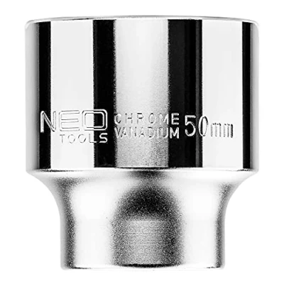 Image de NEO TOOLS 08 315 Clé à douille 3/4 3124 50 mm Acier chrome vanadium hexagonale
